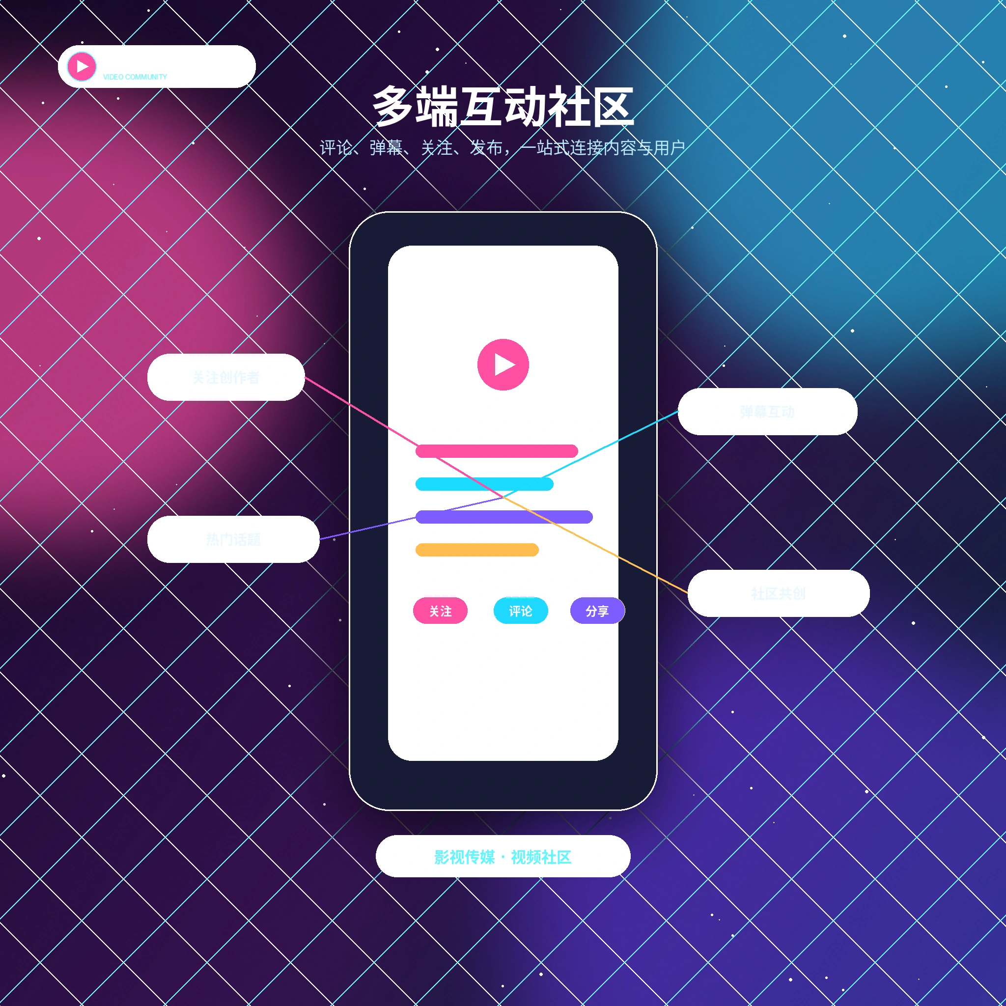 糖心vlog移动端APP界面